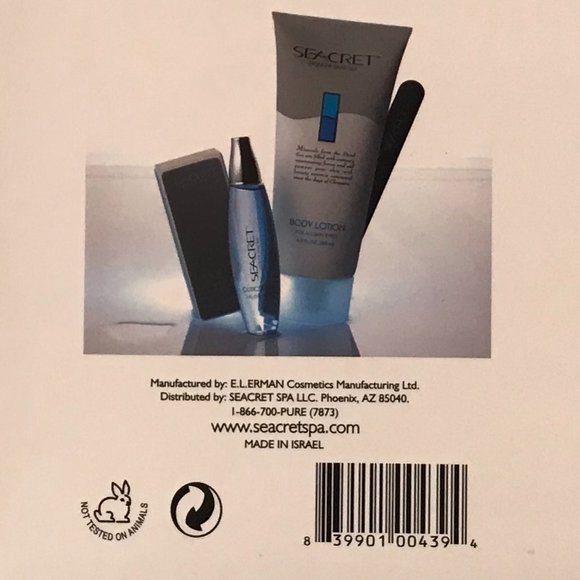 SEACRET NAIL CARE COLLECTION - New In Box - OCEAN SCENT - Picture 8 of 10
